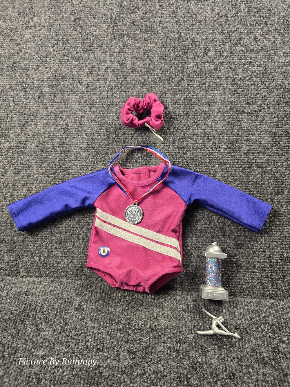 Retired American Girl Gymnastics Outfit. Originally released around 2013